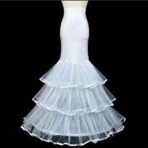 Mermaid petticoat white